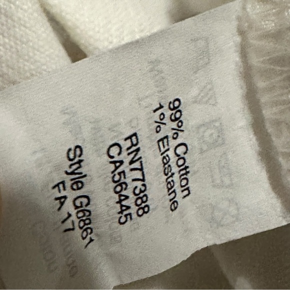 J. Crew | EUC Women’s White Corduroy Pants | Size 29 | Slim Straight Fit - Picture 7 of 10